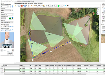 Projeto de CFTV em desenvolvimento