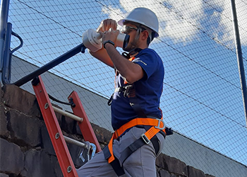 Instalação de kit CFTV